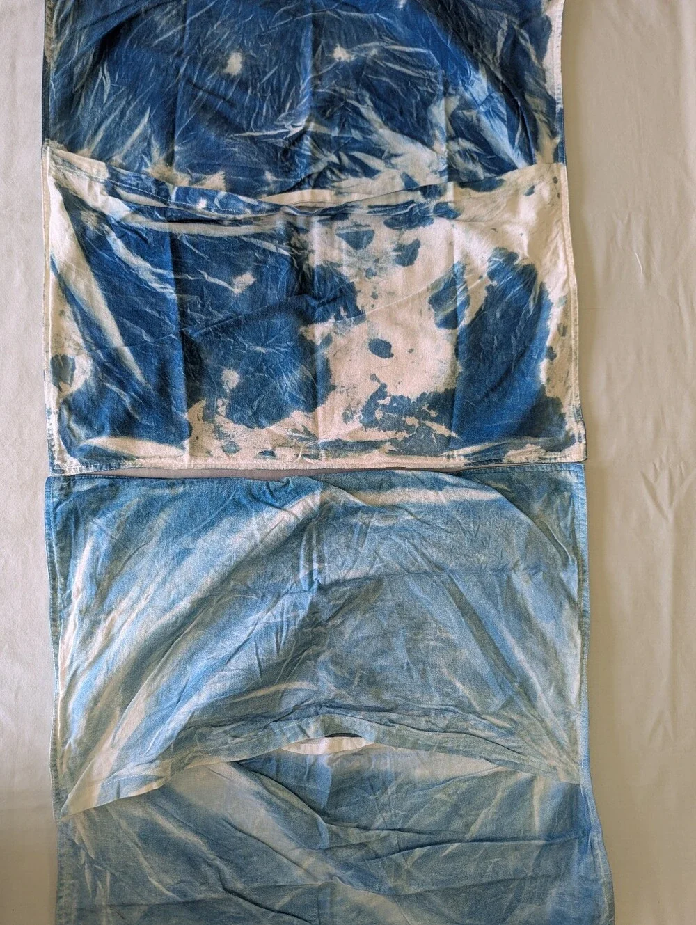 Set Of 2 Cyanotype Palm Pillow Covers